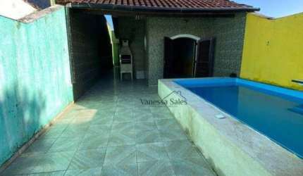 Casa com 2 dormitórios à venda, 60 m² por R$ 220.000  - Mongaguá/SP
