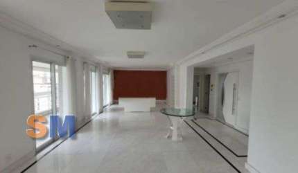 Apartamento com 4 quartos para alugar na Avenida Jandira, Indianópolis, São Paulo, 275 m2 por R$ 35.000