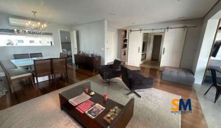 Apartamento com 4 quartos para alugar na Avenida Macuco, Moema, São Paulo, 170 m2 por R$ 13.000