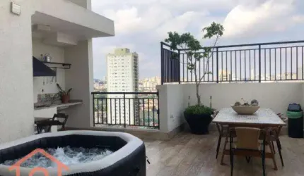 Cobertura com 3 dormitórios à venda, 171 m² por R$ 1.570.000,00 - Tatuapé - São Paulo/SP