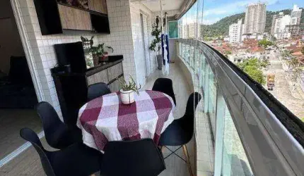 Apartamento à venda, 86 m² por R$ 490.000,00 - Canto do Forte - Praia Grande/SP