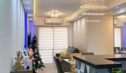 Belíssimo Apartamento com Área de Lazer na Ponta Da Praia - Santos