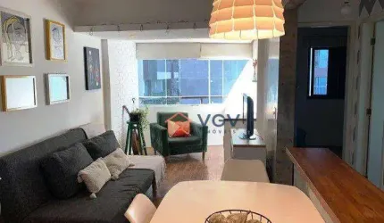Apartamento com 2 dormitórios à venda, 55 m² por R$ 870.000,00 - Indianópolis - São Paulo/SP