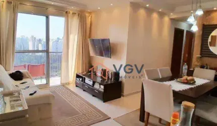 Apartamento com 3 dormitórios à venda, 87 m² por R$ 990.000,00 - Vila Guarani (Zona Sul) - São Paulo/SP