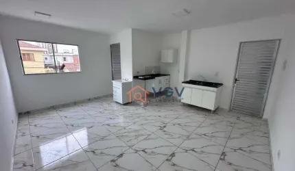 Kitnet Nova e Nunca Habitada com 1 dormitório para alugar, 22 m² por R$ 1.620/mês - Jabaquara - São Paulo/SP
