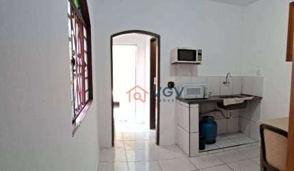 Casa com 1 dormitório para alugar, 40 m² por R$ 1.280,00/mês - Vila Guarani (Zona Sul) - São Paulo/SP