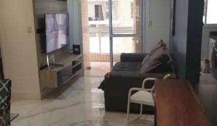Apartamento com 2 dormitórios à venda, 87 m² por R$ 589.000,00 - Canto do Forte - Praia Grande/SP