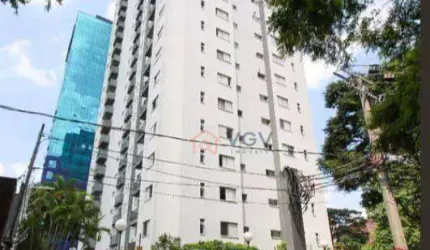 Apartamento com 2 dormitórios para alugar, 64 m² por R$ 4.890,00/mês - Moema - São Paulo/SP