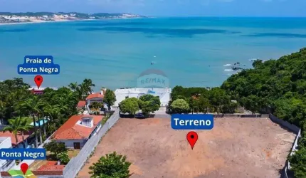 Vendo terrreno com vista para o mar de Porta Negra