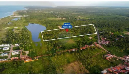 Terreno de 10.525 m² com acesso a BR 221 em São Miguel do Gostoso