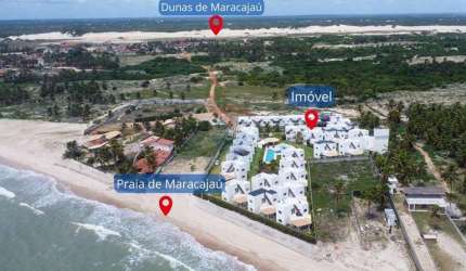 VENDA CHALÉ / APARTAMENTO NO CONDOMÍNIO PARAÍSO DE MARACAJAU IV À BEIRA MAR