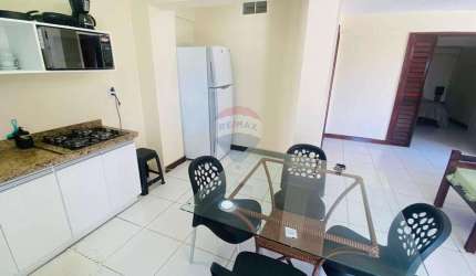 Flat Charmoso com jacuzzi na cobiçada praia de Ponta negra