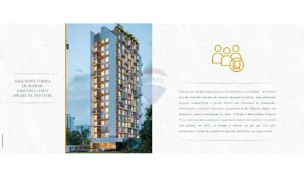Apartamentos à venda The Home Petrópolis últimas unidades a partir de R$ 471.519 - Petrópolis, Natal/RN