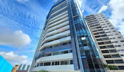 Apart. mobiliado no Cristallo Resl. em Ponta Negra, andar alto, vista mar e Morro do Careca