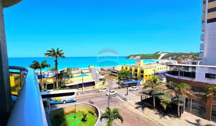 Lindo apart. mobiliado no Cond. Blue Ocean em Ponta Negra, 2 doms c/ suíte, linda vista
