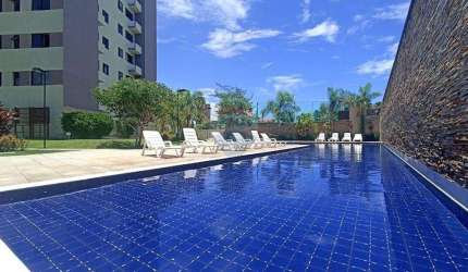 Apartamento para alugar em Ponta negra, com 2/4 todo mobiliado!!!