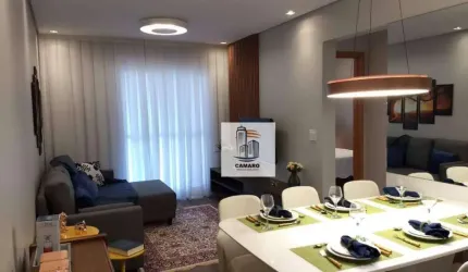 Apartamento com 2 dormitórios à venda, 65 m² por R$ 615.200,00 - Campestre - Santo André/SP