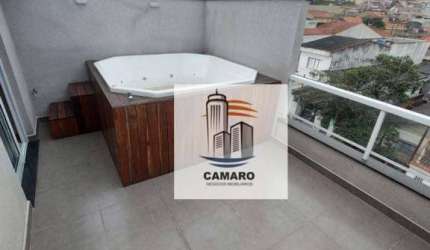 Cobertura com 3 dormitórios à venda, 100 m² por R$ 690.000,00 - Vila Scapelli - Santo André/SP