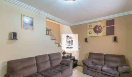 Casa 3 dormitórios à venda, 112 m² por R$ 809.000 - Mauá - São Caetano do Sul/SP