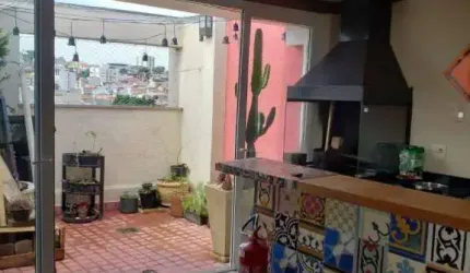 Cobertura 3 dorms 150m² R$990.000 - Cerâmica - São Caetano do Sul/SP
