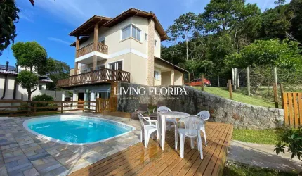 Casa em condomínio fechado com 4 quartos à venda na Recanto do Campeche, 137, Campeche, Florianópolis por R$ 3.800.000
