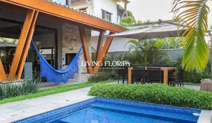 Casa em condomínio fechado com 4 quartos à venda na Rua Manoel Pedro Vieira, 960, Morro das Pedras, Florianópolis por R$ 5.855.000