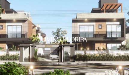 Casa em condomínio fechado com 3 quartos à venda na Servidão Dona Vitorina Lopes, 1, Campeche, Florianópolis por R$ 889.000