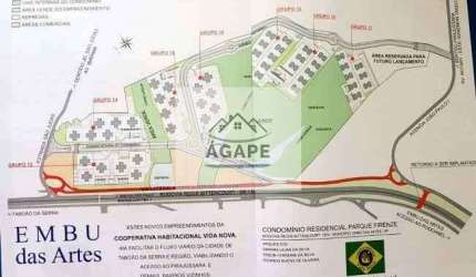 Oportunidade Apto Grupo 12 -  130 Parcelas  - Embu das Artes