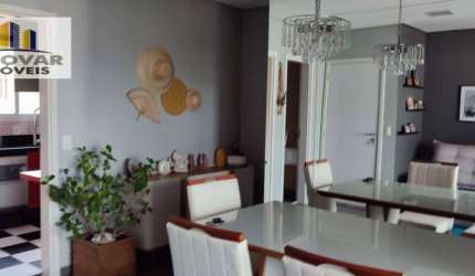 Apartamento, 80 m² - venda por R$ 649.000,00 ou aluguel por R$ 5.158,33/mês - Cézar de Souza - Mogi das Cruzes/SP