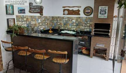 Sobrado à venda, 89 m² por R$ 790.000,00 - Jardim São Pedro - Mogi das Cruzes/SP