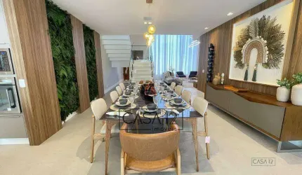 Sobrado com 6 suítes à venda, 460 m² por R$ 12.800.000 - Riviera de São Lourenço - Bertioga/SP