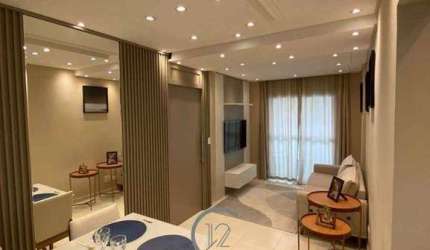 Apartamento novo com 2 dormitórios à venda, 52 m² por R$ 410.000 - Jardim Satélite - São José dos Campos/SP