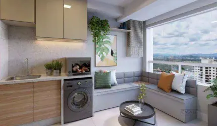 Apartamento com 1 dormitório à venda, 50 m² por R$ 733.000,00 - Jardim das Colinas - São José dos Campos/SP