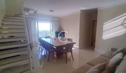 Cobertura duplex com 4 dormitórios à venda, 243 m² por R$ 2.025.000 - Jardim Aquarius - São José dos Campos/SP