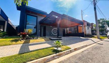 Casa térrea com 3 dormitórios à venda, 174 m² por R$ 1.350.000 - Condomínio Reserva Aruanã - São José dos Campos/SP
