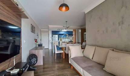 Apartamento com 3 dormitórios à venda, 105 m² por R$ 840.500,00 - Bosque dos Eucaliptos - São José dos Campos/SP