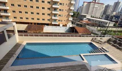Apartamento 1 Dormitório Novo Aviação Praia Grande SP