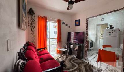 Apartamento 1 Dormitório / Elevador  / Guilhermina Praia Grande SP