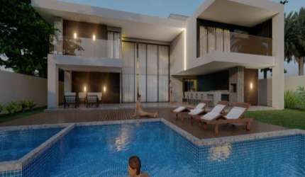 Casa com 4 quartos à venda no Abrantes, Camaçari  por R$ 3.100.000