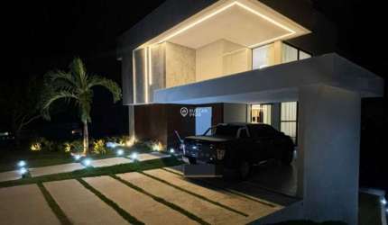 Casa em condomínio fechado com 4 quartos à venda no Abrantes, Camaçari  por R$ 2.390.000