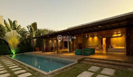 Casa em condomínio fechado com 4 quartos à venda no Abrantes, Camaçari  por R$ 2.690.000