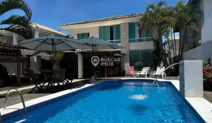 Casa em condomínio fechado com 4 quartos à venda no Abrantes, Camaçari  por R$ 1.650.000