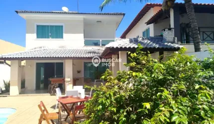 Casa em condomínio fechado com 4 quartos à venda no Arembepe (Abrantes), Camaçari  por R$ 680.000