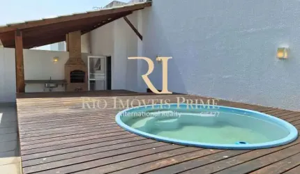 Cobertura com 3 quartos à venda na Rua Araújo Pena, Tijuca, Rio de Janeiro, 172 m2 por R$ 1.270.000