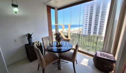Flat com 2 quartos para alugar na Avenida Lúcio Costa, Barra da Tijuca, Rio de Janeiro, 89 m2 por R$ 6.000