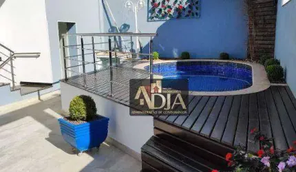 Casa com 3 dormitórios, 700 m² - venda por R$ 4.300.000,00 ou aluguel por R$ 15.000,00 - Jardim Pedroso - Mauá/SP