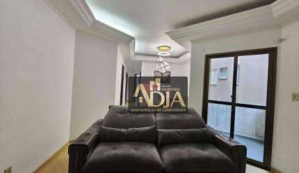 Apartamento com 3 dormitórios, 86 m² - venda por R$ 470.000,00 ou aluguel por R$ 3.600,00 - Vila Assis Brasil - Mauá/SP