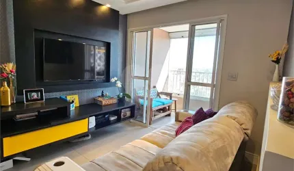 Apartamento com 3 quartos à venda em Além Ponte - SP