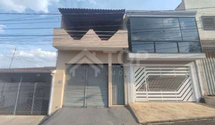 Venda ou Locacao, Sobrado uso Misto, com barracao na parte inferior com 125 metros, com escritorio e banheiro, parte superior casa, com 3 Dormitorios sendo uma Suite, para Parque Delta, Sao Carlos