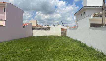 Terreno em condomínio fechado à venda no Residencial Samambaia, São Carlos  por R$ 360.000